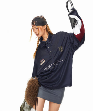 Badge Embroidered Polo Shirt