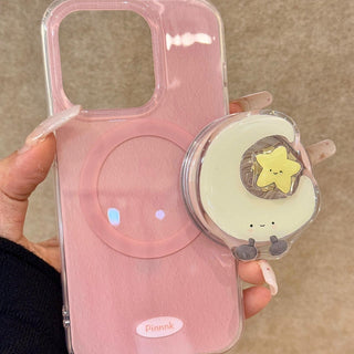 Smiley Face Star Moon iPhone Case