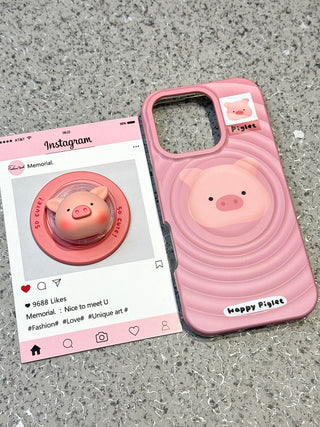 All-Round Pig Head iPhone Case