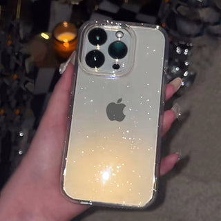 Glittering Transparent iPhone Case
