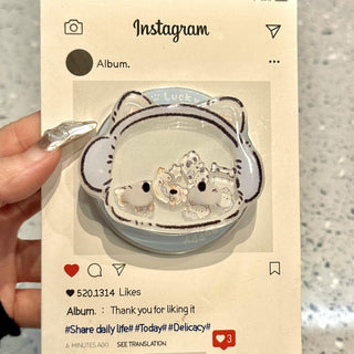 Blue Gradient Cat iPhone Case