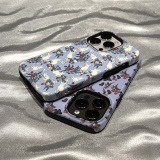 Rabbit Floral iPhone Case