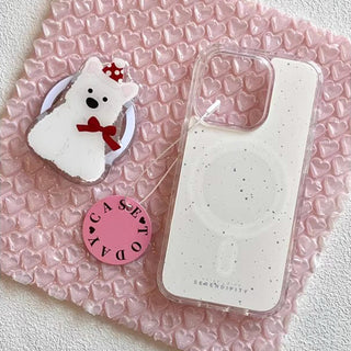 Splash Ink Puppy iPhone Case