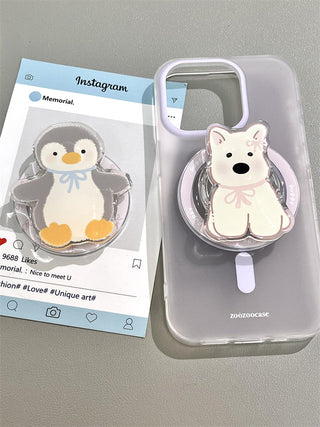 Frosted Purple Magnetic iPhone Case