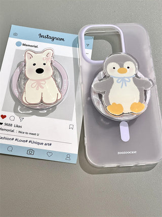 Frosted Purple Magnetic iPhone Case