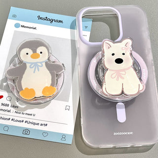 Frosted Purple Magnetic iPhone Case