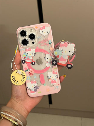 Pink Hello Kitty iPhone Case