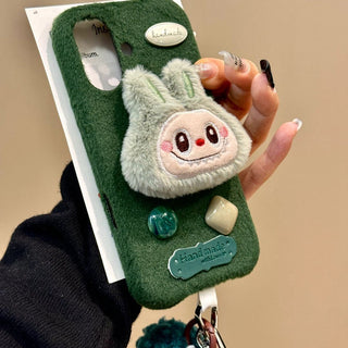 Plush Labubu Doll iPhone Case
