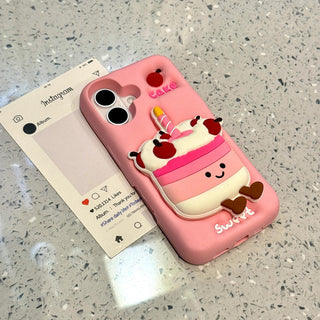 Cherry Cake iPhone Case
