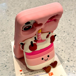 Cherry Cake iPhone Case