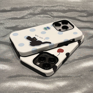 Cartoon Cat iPhone Case