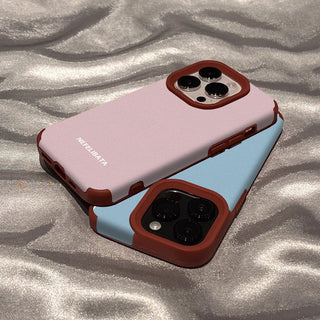 Solid Color Letters iPhone Case