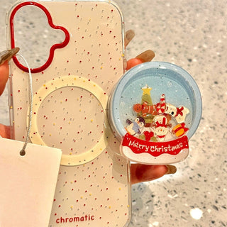 Colorful Polka Dot Crystal Ball iPhone Case