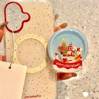 Colorful Polka Dot Crystal Ball iPhone Case