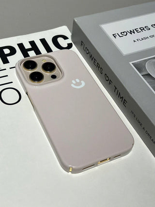 Smiley Face Film Shell iPhone Case
