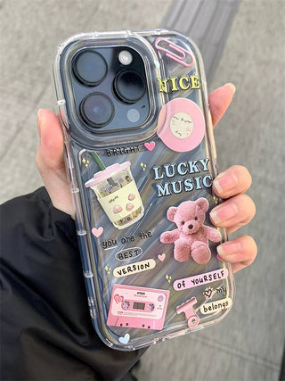 Sweet Cool Bear iPhone Case