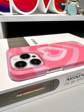 Pink Girl Love iPhone Case