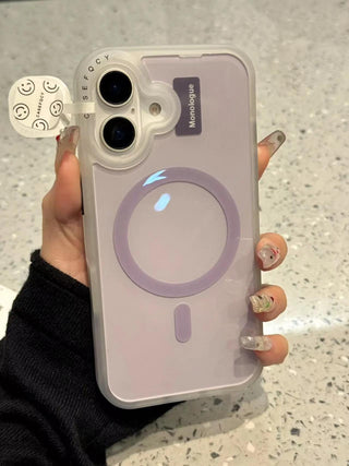 Purple Random Match iPhone Case