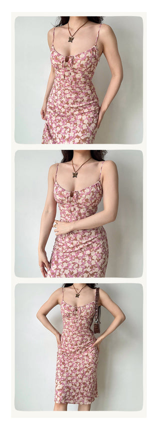 print slip dress