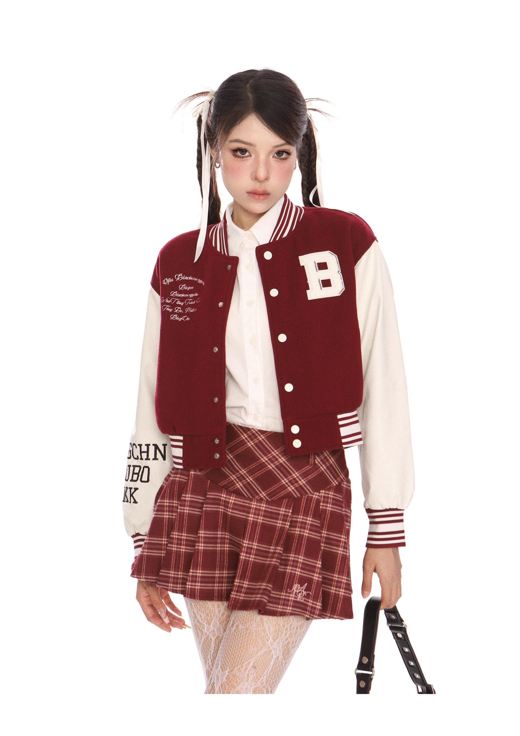 Rework Crop Baseball Jersey main image 1