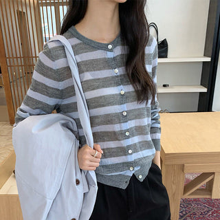 Striped Cardigan