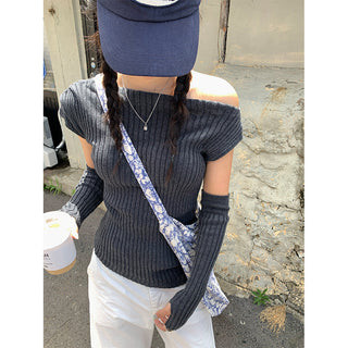 Cold Shoulder Sweater