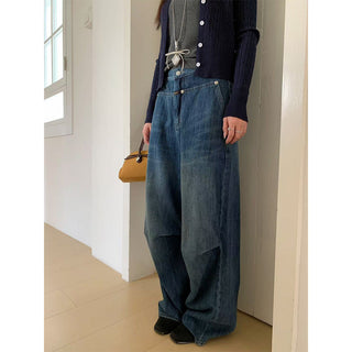 stitching wide pants