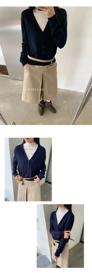 fake two-piece sweater