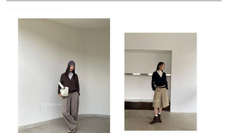 fake two-piece sweater