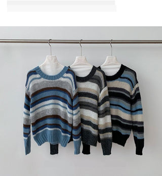 vintage stripe sweater