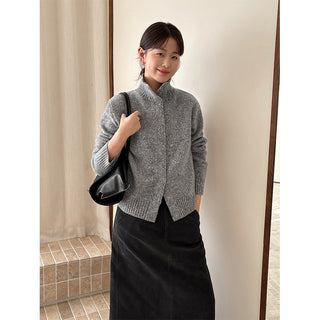 wool turtleneck coat
