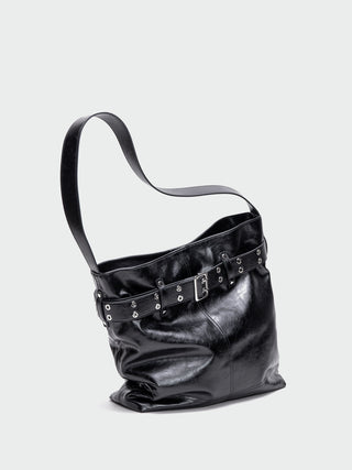 wax leather tote