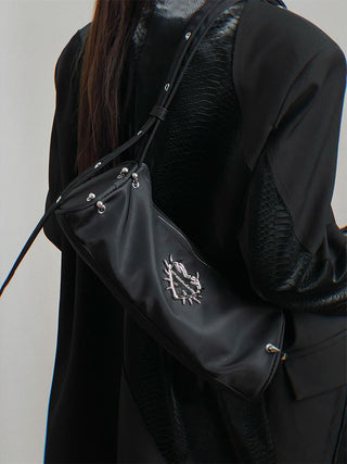 Thorn Rivet Baguette Bag