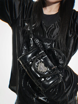 Y2K Boston Crossbody Bag