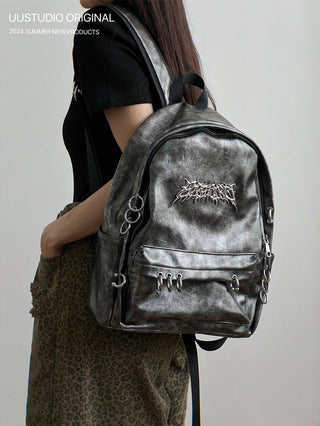 Dark Punk Rivet Backpack