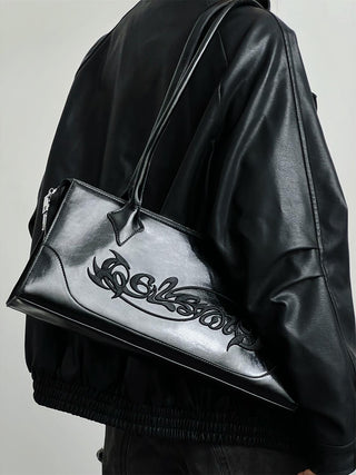 3D Embroidery Baguette Bag