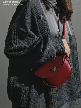 Vintage Saddle Messenger Bag