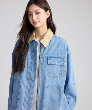 Contrast Denim Jacket