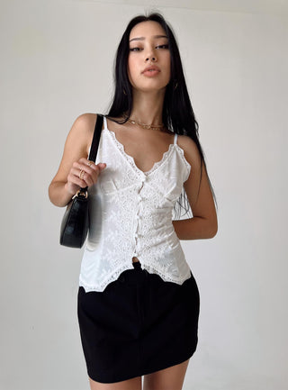 Juliana Top White