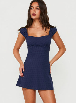 Seyani Mini Dress Navy