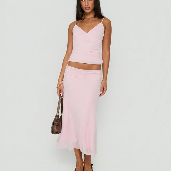 Zylen Cami Set Pink