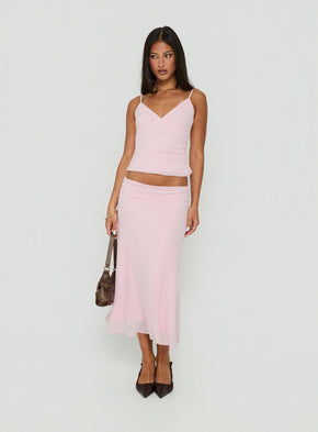 Zylen Cami Set Pink
