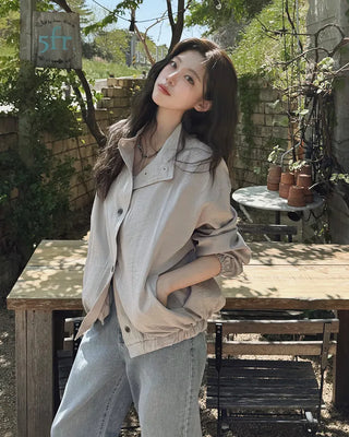 Half military jacket