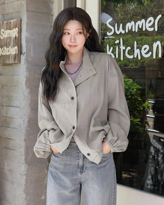Half military jacket