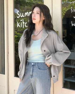 Half military jacket