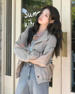 Half military jacket
