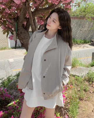 Half military jacket