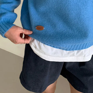 Patchwork Hooded Knit