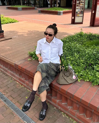 (UNISEX) Camouflage Bermuda Shorts