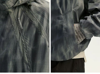 [Monterest] Water-Resistant Camo Print Hooded Jacket
